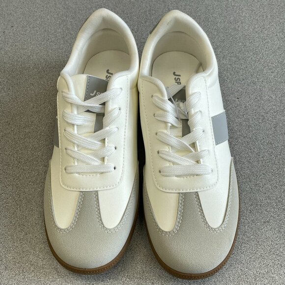NEW J Sport Cecily Women's 7.5M  Sneakers White & Gray Casual Shoes - Picture 8 of 8